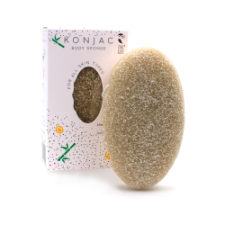 Konjac body sponge - For all skin types